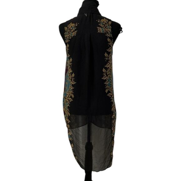 H&M Sheer Sleeveless Bundle Button Down Top/Blouse(Size 4) - Picture 4 of 8